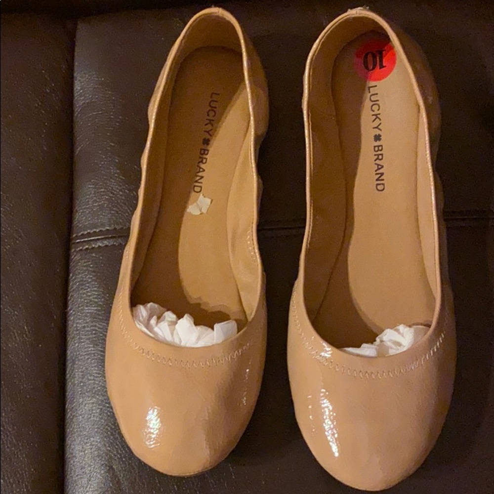 Lucky 🍀Brand women flats size 10